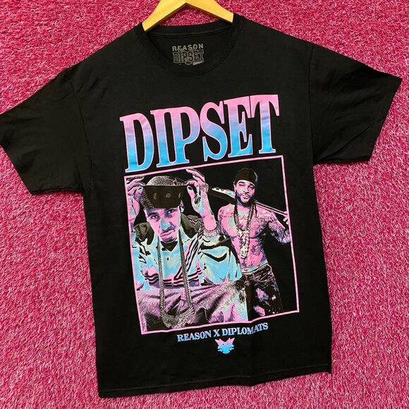 Reason x Diplomats Dipset Graphic Design T-Shirt Medium - Picture 3 of 4